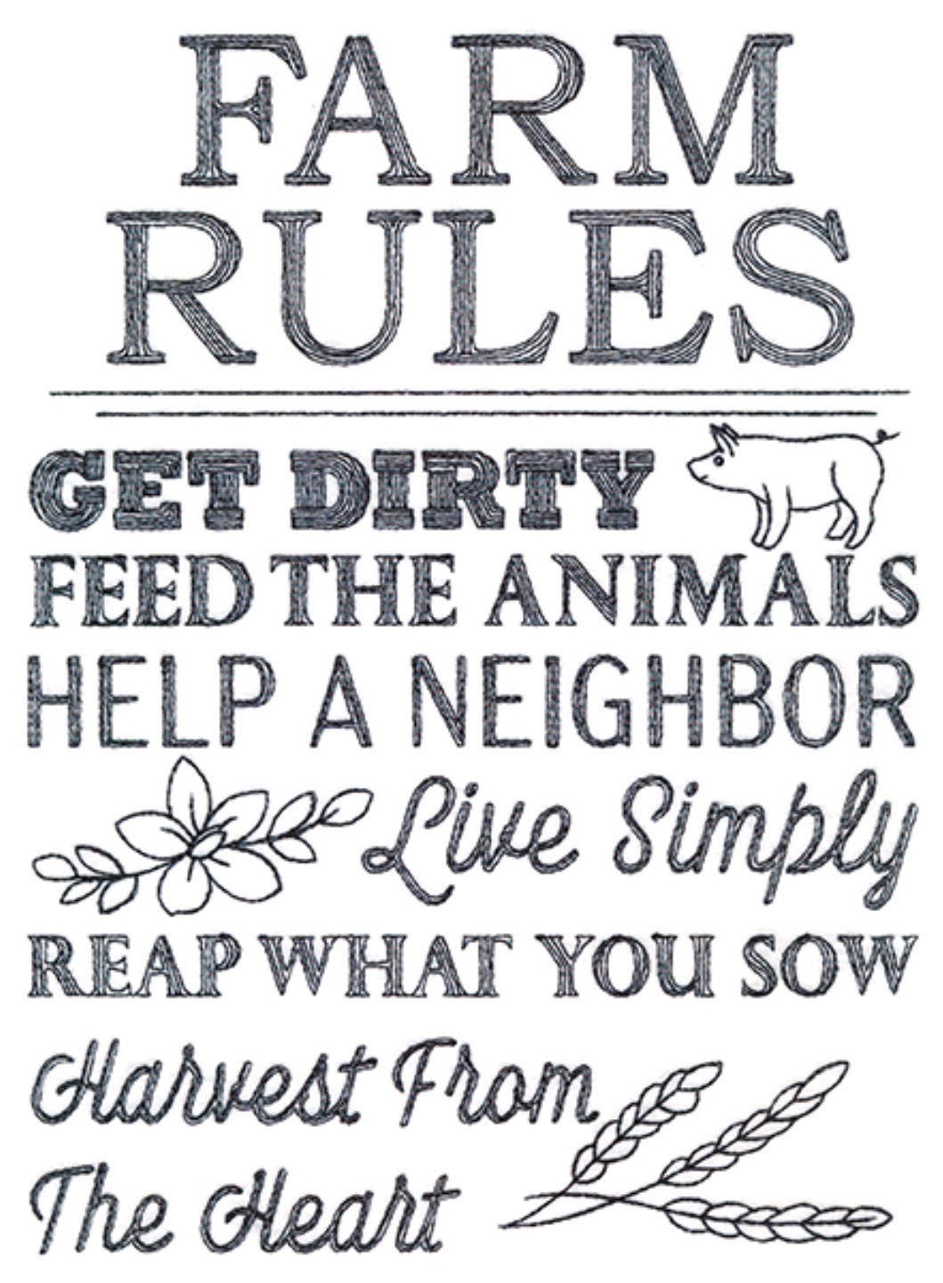 golden rule to farming